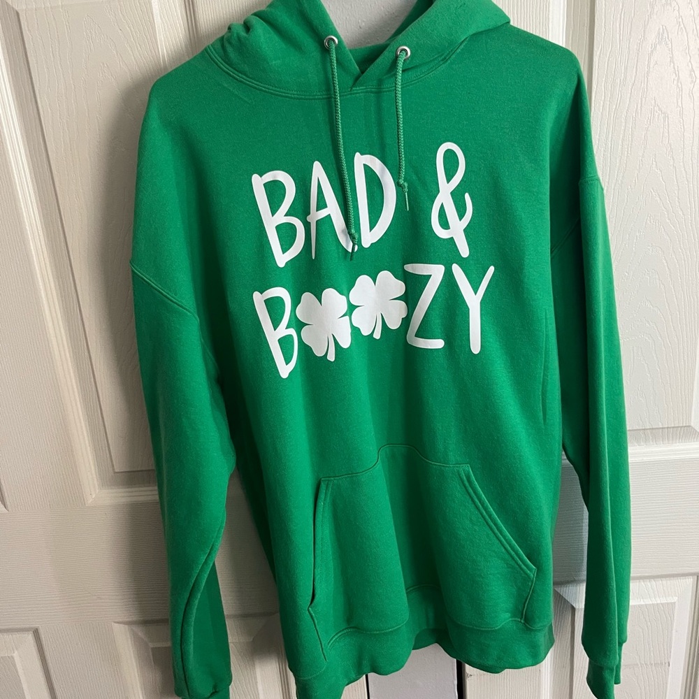 Customized hoodie for St. Patrick’s day ☘️